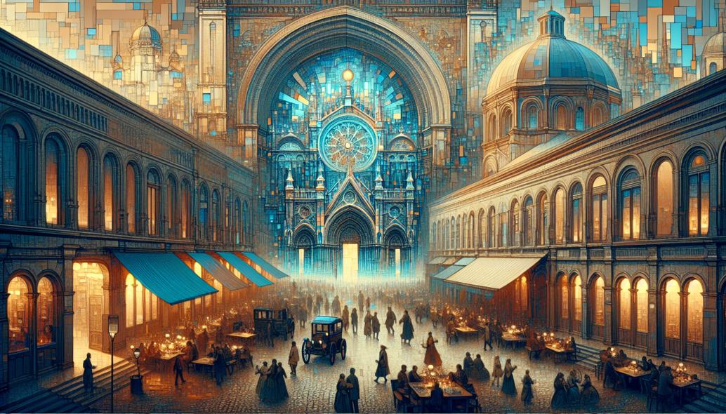 Digital and Traditional Art Blending