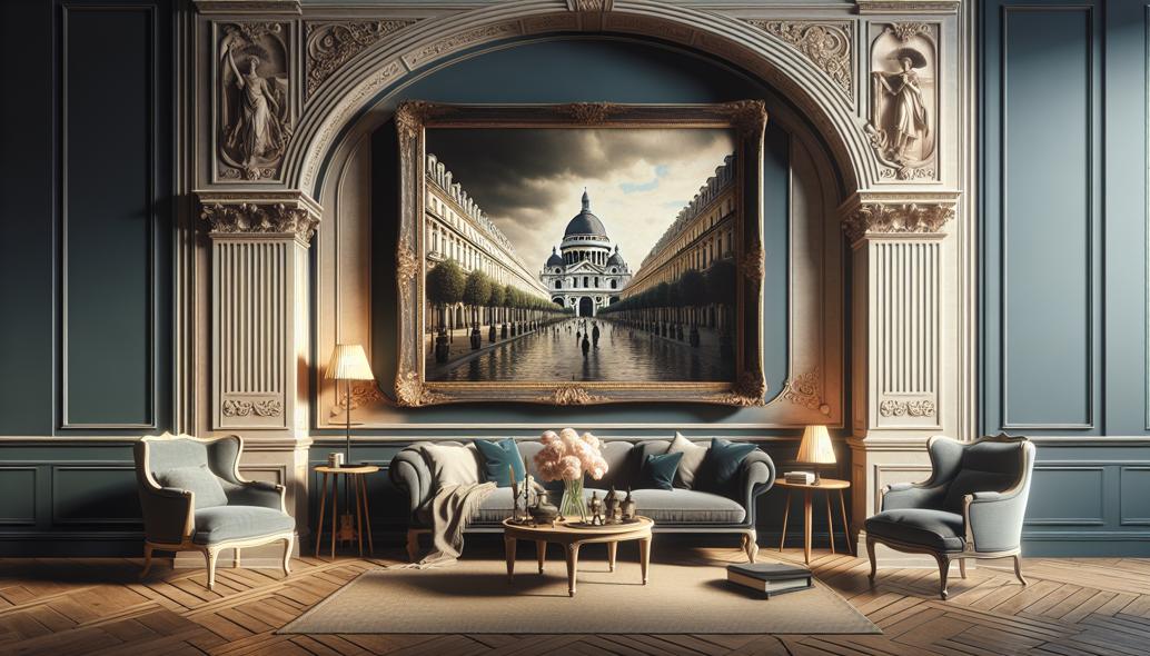 Enhancing Black and White Photography with Virtual Frames Content