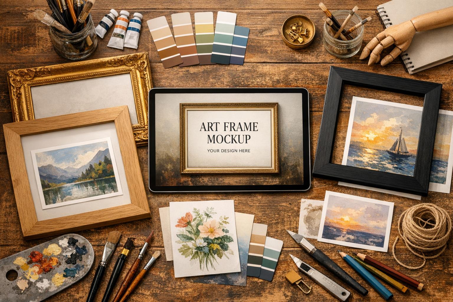 The Ultimate Guide to Art Mockups: Everything Artists and Sellers Need to Know